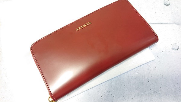 エーテルの長財布ディアマン（コードバン）レビュー・紹介！ - あかり 